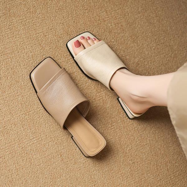 Elegant Handcrafted Leather Women’s Shoes - Luxurious Quality & Artistry(Easn20183030)