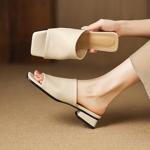 Elegant Handcrafted Leather Women’s Shoes - Luxurious Quality & Artistry(Easn20183030)