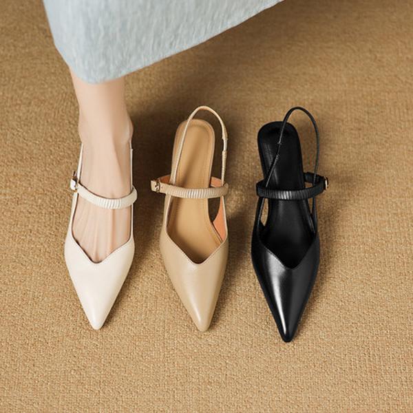 Exquisite Handcrafted Leather Women's Shoes for Elegance(Easn20183031)