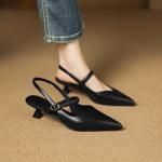 Exquisite Handcrafted Leather Women's Shoes for Elegance(Easn20183031)