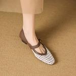 Exquisite Handcrafted Leather Women's Shoes: Timeless Elegance & Luxury(Easn20182726)