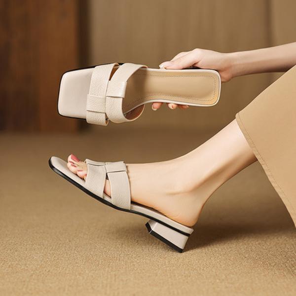 Exquisite Handcrafted Leather Women's Shoes: Luxury Meets Elegance(Easn20182721)