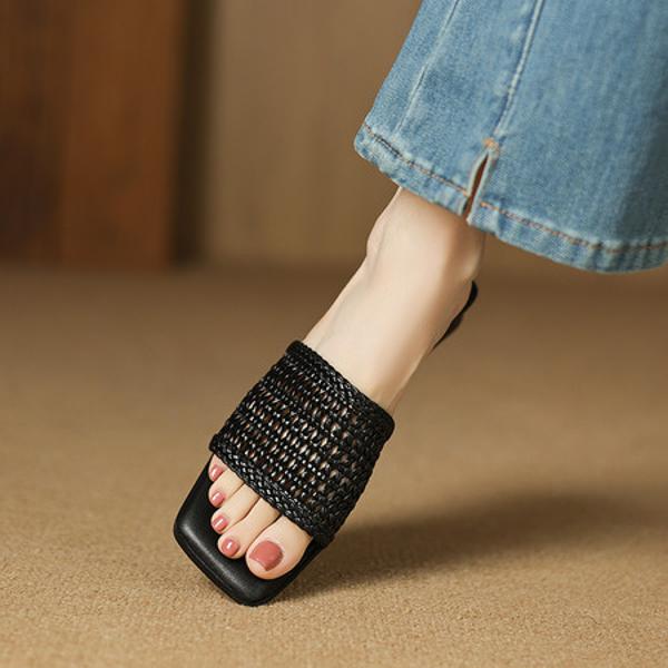 Exquisite Handmade Leather Women’s Shoes: Elevate Your Elegance and Style(Easn20182719)