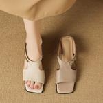 Elegance in Every Step: Handcrafted Premium Leather Women's Shoes(Easn20182731)