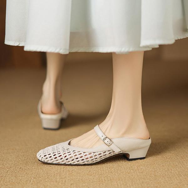 Handcrafted Luxury Leather Women's Shoes: Elegance in Every Detail(Easn20182723)