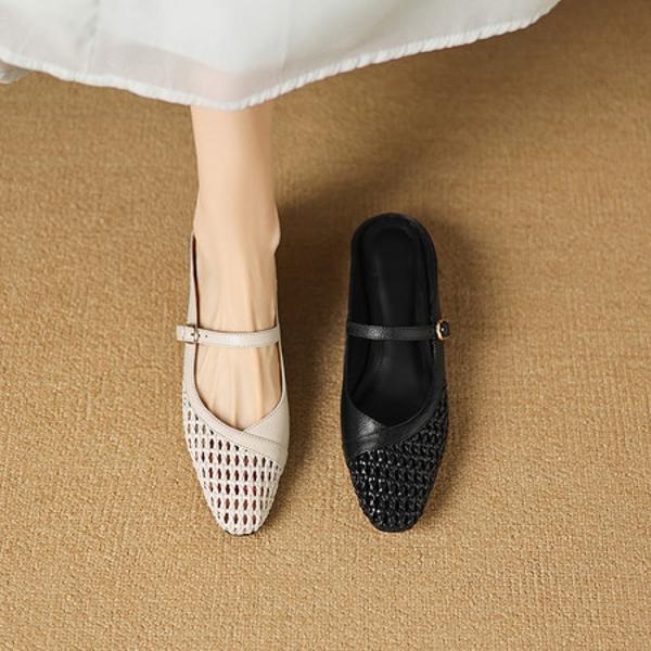 Handcrafted Luxury Leather Women's Shoes: Elegance in Every Detail(Easn20182723)