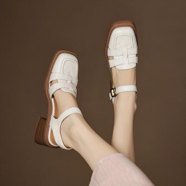 Luxurious Handmade Leather Shoes for Elegant Women(Easn20182736)