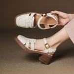 Luxurious Handmade Leather Shoes for Elegant Women(Easn20182736)