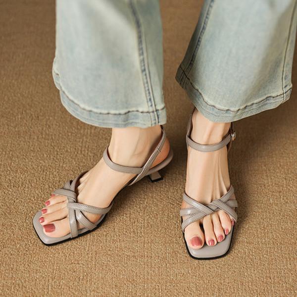 Handcrafted Genuine Leather Women's Shoes: Luxury, Elegance, Artistry(Easn20182739)