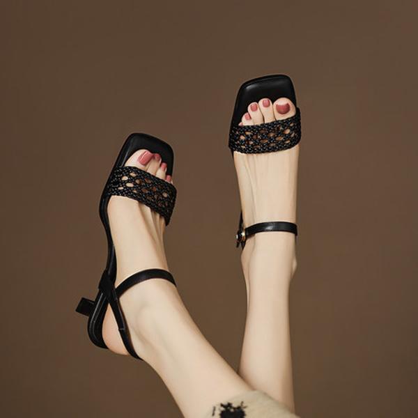 Crafted Leather Women's Shoes: Luxury, Elegance, and Quality(Easn20182750)