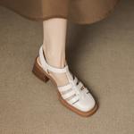 Exquisite Handcrafted Leather Shoes for Elegant Women(Easn20182751)