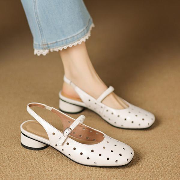 Exquisite Handmade Leather Women’s Shoes: Elegance Meets Luxury Craftsmanship(Easn20182727)