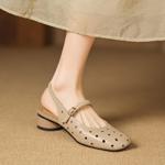 Exquisite Handmade Leather Women’s Shoes: Elegance Meets Luxury Craftsmanship(Easn20182727)