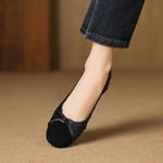 Handcrafted Luxury Leather Women's Shoes: Exquisite Quality & Elegance(Easn20182729)