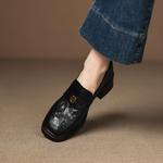 Exquisite Handcrafted Leather Women's Shoes: Elegance Meets Luxury(Easn20182762)