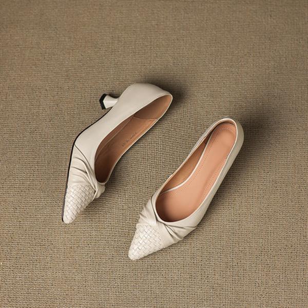 Handcrafted Luxury Leather Women's Shoes - Elegance Redefined(Easn20182767)