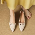 Handcrafted Leather Women's Shoes: Luxurious Elegance & Quality(Easn20182765)