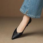 Handcrafted Luxury Leather Women's Shoes: Unmatched Quality and Elegant Craftsmanship(Easn20182766)