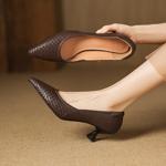 Elegant Handcrafted Genuine Leather Women’s Shoes(Easn20182772)