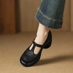 Handcrafted Premium Leather Shoes for Elegant Women(Easn20182753)