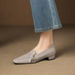 Luxury Handmade Leather Women’s Shoes: Elegant Craftsmanship & Quality(Easn20182775)