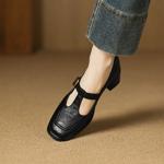 Luxurious Handcrafted Leather Women's Shoes: Elegance in Every Stitch(Easn20182768)