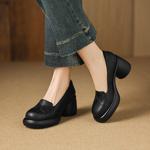 Handcrafted Luxury Leather Women’s Shoes with Exquisite Craftsmanship(Easn20182755)