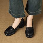 Handcrafted Luxury Leather Women’s Shoes with Exquisite Craftsmanship(Easn20182755)