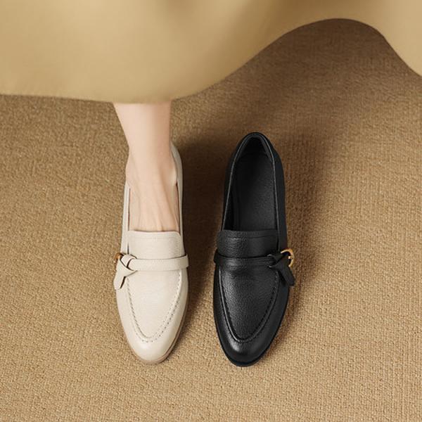 Luxurious Handcrafted Leather Women's Shoes: Elegance in Every Stitch(Easn20182781)