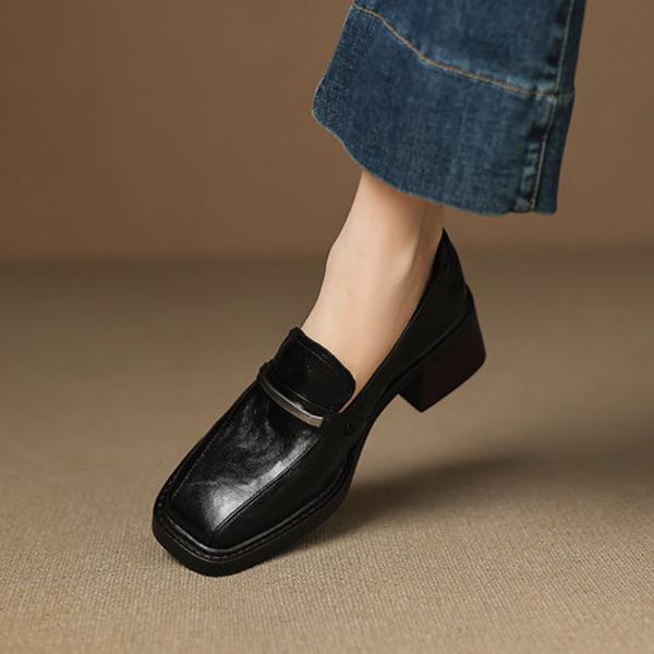 Exquisite Handcrafted Leather Shoes for Elegant Women(Easn20182777)