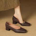 Exquisite Handcrafted Leather Shoes for Elegant Women(Easn20182780)