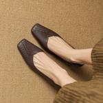 Exquisite Handcrafted Leather Shoes for Elegant Women(Easn20182780)