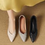 Exquisite Handmade Leather Women's Shoes: Elegant Craftsmanship for Luxury Style(Easn20182787)