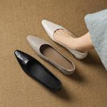 Handcrafted Genuine Leather Women's Shoes: Luxury, Elegance, and Quality(Easn20182796)