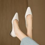 Handcrafted Genuine Leather Women's Shoes: Luxury, Elegance, and Quality(Easn20182796)