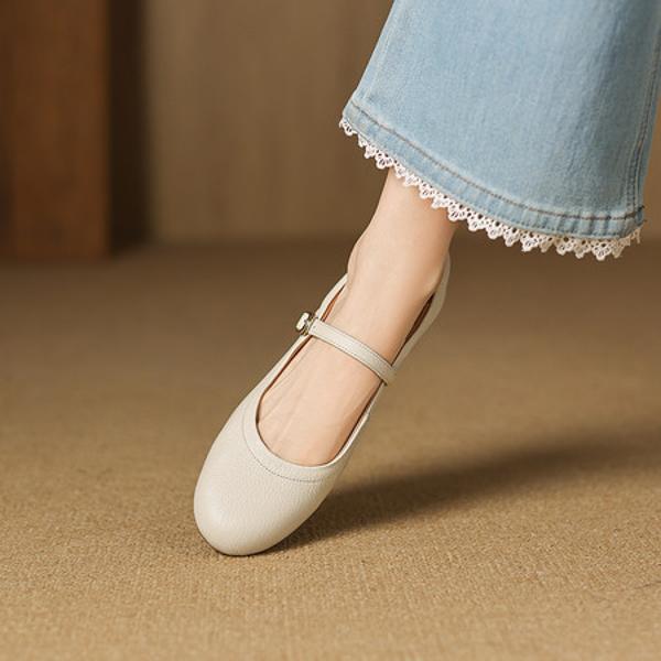 Exquisite Handcrafted Leather Women's Shoes: Luxurious Elegance Unearthed(Easn20182793)