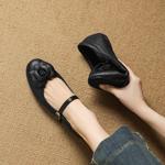 Handcrafted Luxury Leather Women’s Shoes: Elegance in Every Stitch(Easn20182795)