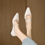 Handcrafted Luxury Leather Women's Shoes - Elegance Redefined(Easn20182798)