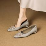 Luxurious Handmade Leather Women's Footwear(Easn20182797)