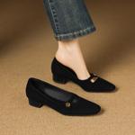 Exquisite Handcrafted Leather Women's Shoes: Elegance Meets Luxury Quality(Easn20182818)