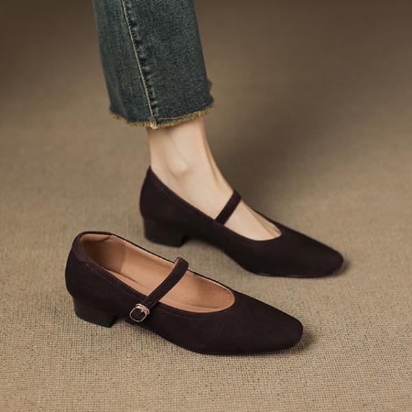 Handcrafted Genuine Leather Women’s Shoes - Luxurious Elegance Redefined(Easn20182816)