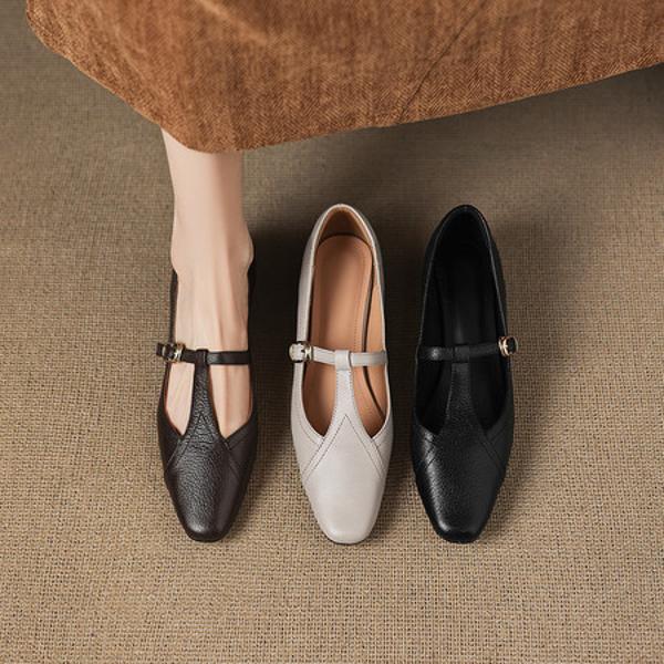 Exquisite Handmade Leather Women's Shoes for Elegance(Easn20182817)