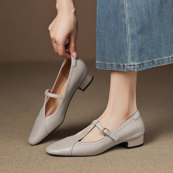 Exquisite Handmade Leather Women's Shoes for Elegance(Easn20182817)