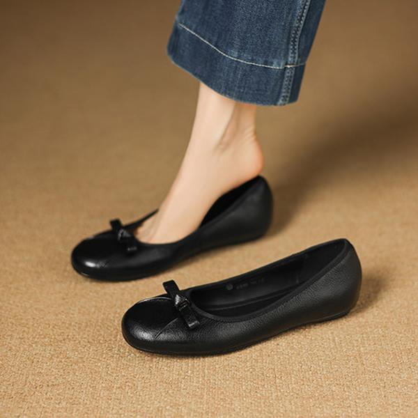 Elegantly Crafted Luxury Handmade Leather Women's Shoes(Easn20182810)