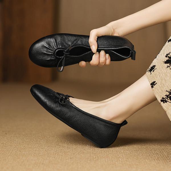 Exquisite Handcrafted Leather Women’s Shoes: Luxury, Elegance, and Quality Craftsmanship(Easn20182811)