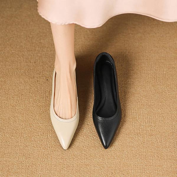 Exquisite Handcrafted Leather Women's Shoes: Luxury and Elegance in Every Step(Easn20182825)