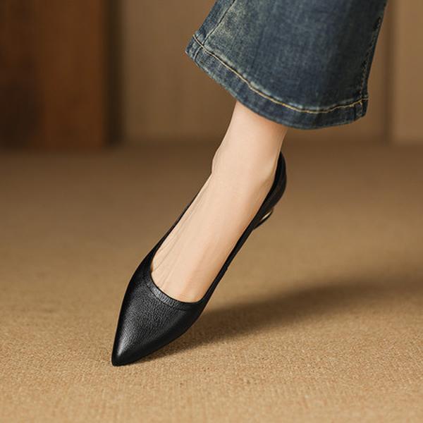 Exquisite Handcrafted Leather Women's Shoes: Luxury and Elegance in Every Step(Easn20182825)