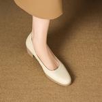 Handcrafted Luxury Leather Women's Shoes: Elegance in Every Pair(Easn20182821)