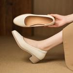 Handcrafted Luxury Leather Women's Shoes: Elegance in Every Pair(Easn20182821)