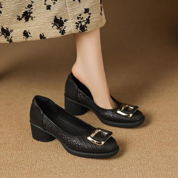 Elevate Your Elegance with Handcrafted Luxury Leather Women’s Shoes(Easn20182865)